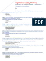 MCQs On Hypertension