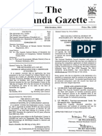 Ug Government Gazette Dated 2013 10 25 No 54