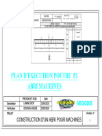 Ferraillage Poutre P1-Objet