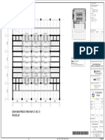 Denah Beam Precast Area Ramp Lt.4 Ke Lt.5 Proyek GKT