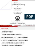 Separable Programming Presentation