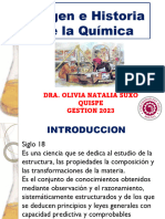 Historia de La Quimica