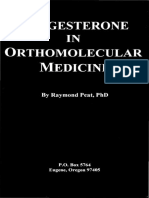 Progesterone in Orthomolecular Medicine 