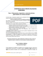 M5 - 3 Sugerencias Metodológicas para El Diseño de Proyectos