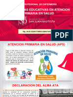 Clase 3 Estrategias Educativas en Atencion Primaria en Salud