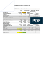 Elaboración de Estado de Flujo de Efectivo