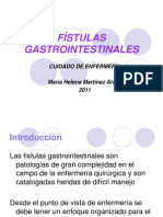 Fístulas Gastrointestinales