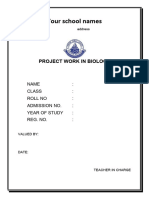 Biology Investigatory Project Xii On Drug Addiction