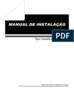 Cassetes Manual de Instalação