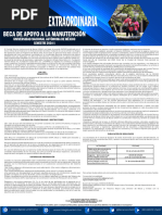 Convocatoria - Manutencion UNAM Extraordinaria 2024 1