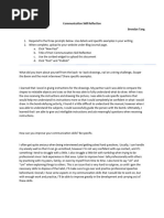 Communication Activity Reflection Post Edited