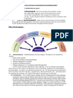 Marketing Environment Are Divided Into Two Parts