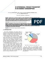 Analisys of The Intermodal Freight Transport