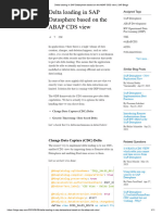 Delta Loading in SAP Datasphere Based On The ABAP CDS View - SAP Blogs