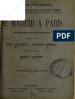 De Madrid A París - Libreto - CHUECA