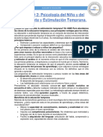 MODULO 2 - Psicologia Del Niño y Del Adolescente y Estimulacion Temprana.