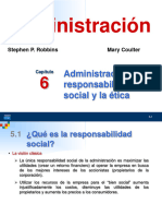 ROBBINS Capítulo 6 Administración de La Responsabilidad Social y La Ética