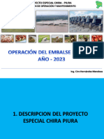 PECHP Operacion Del EMbalse Poechos