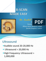 B Scan Interpretation