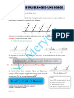 Travail Et Puissance (SM)