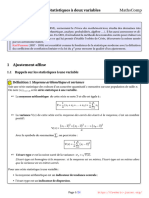 Correction TerminaleComplementaires Statistiques 2021 PDF