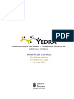 YEDRA Manual Perfil Profesorado