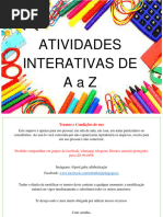 Textos Interativos Colorido para Reforço de Leitura.