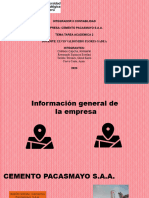 Tarea Academica 2 Cemento Pacasmayo