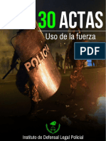 30 Actas Uso de La Fuerza