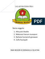 MAKALAH MATEMATIKA Salinan