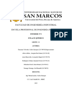 Informe Laboratorio 02 Química LQ G 01