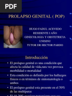 Prolapso Genital Hugo