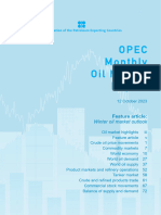 OPEC Monthly Oil Market Report - October 2023