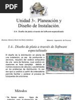 3.4 - Diseño de Planta A Través de Software Especializado.