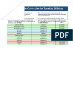 Planilha de Controle de Tarefas Diarias