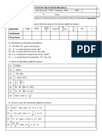 Lista de Revisão para 2 AR