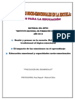 INFOD - Las Capacidades Socio-Emocionales - Psicologia Del Desarrollo.