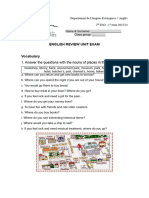 Unit Review Primer Examen