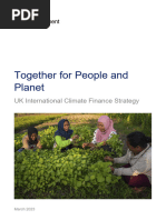 Uk International Climate Finance Strategy 2023