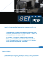 Aula 02 Senai - Fundamentos Da Eletricidade Aplicados À Sistemas de Segurança Eletrônica