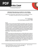 Processos Pedagógicos - Da Sujeição A Uma Possível Autonomia