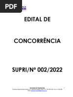 Edital - Concorrencia Supri #002-2022