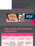 Técnicas de Uñas Artificiales: 2ºgm Estética Y Belleza CURSO ACADÉMICO 2023-2024