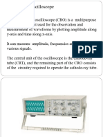 Cathode Ray Oscilloscope