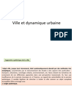 Dynamique Urbaine Cour 1/2