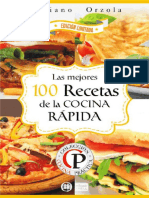 Las Mejores 100 Recetas de La Cocina Rápida - Mariano Orzola