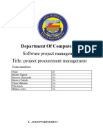 Procurement MGT Process