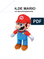 Molde Mario 40CM Aprox