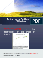 Environmental Problems in The Philippines