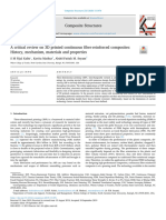 A Critical Review On 3D Printed Continuous Fiber-Reinforced Composites